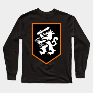 orange Netherlands lion emblem. Long Sleeve T-Shirt